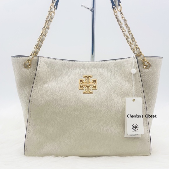 Tory Burch Handbags - ❄️ NeW! Tory Burch Britten Small Slouchy Tote
